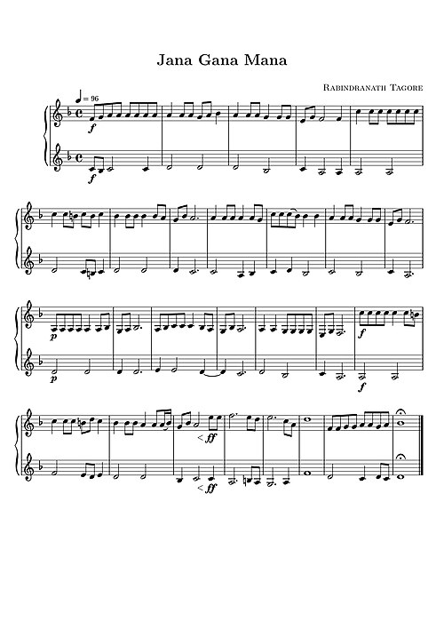 National Anthem of India